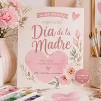 Taller artístico para el día de la madre con ChilArt